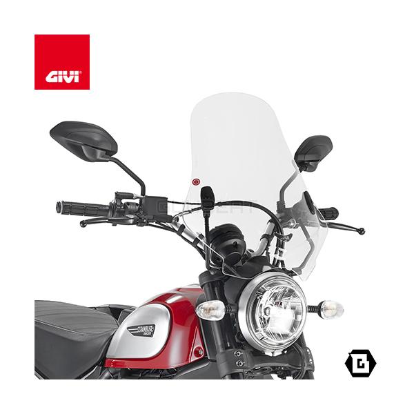 GIVI クリアシールド A660 A660 UNIVERSAL AIRSTAR WINDSCREEN