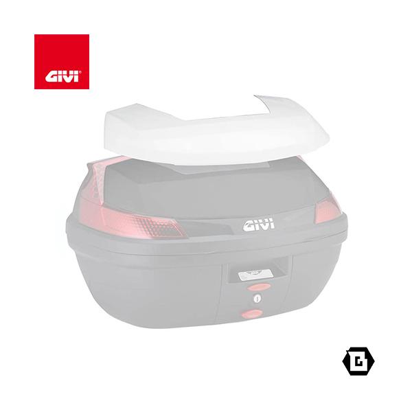 GIVI C47B912は、B47トップケース専用のホワイトメタリックコーティングカバーです。純正品ならではの精密なフィッティングで、交換も簡単に行えます。明るく上品なホワイトメタリック仕上げが、愛車のリアビューを一層引き立てます。GIVI...