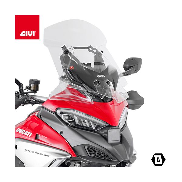 GIVI（ジビ） GIVI D7413ST クリアスクリーン｜DUCATI ムルティ