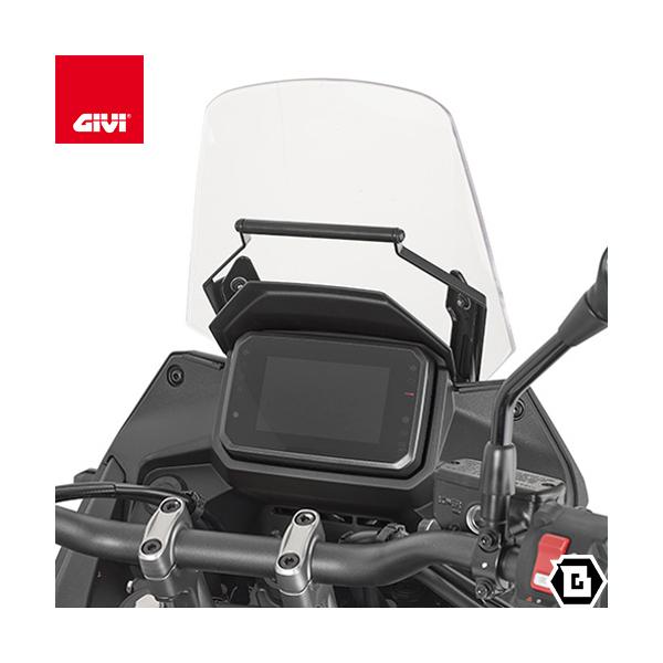 GIVI FB1220 スクリーンマウントバー ブラケット スマホホルダー・ナビ取付対応｜HONDA XL750 トランザルプ  対応