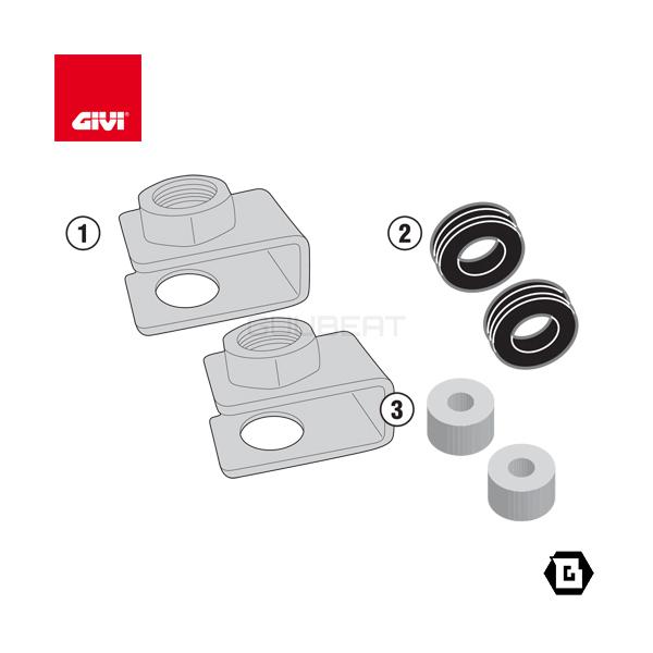 GIVI（ジビ） GIVI RP1144KIT RP1162用 スキッドプレート アンダー