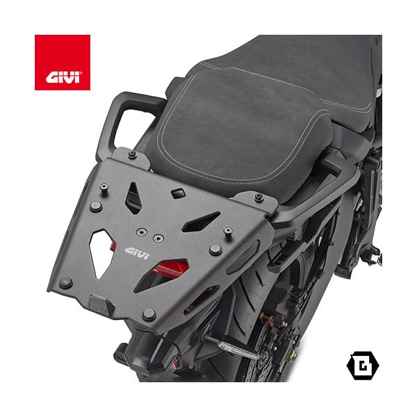 GIVI SRA2171 ブラック アルミベース一体型キャリア モノキー（MONOKEY）トップケース用｜YAMAHA トレーサー 9 / トレーサー 9 GT  対応