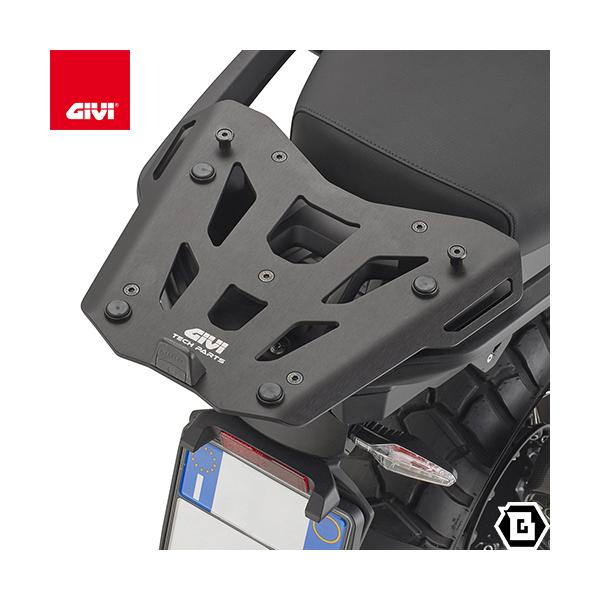 GIVI SRA5146は、モノキーケース専用の車種専用アルミニウム製リアラックです。リアラックは、取付パーツとアルミニウム製ベースプレートで構成。アルミニウム製ベースプレートは、表面にヘアライン加工が施されており、トップケース未装着時でも...