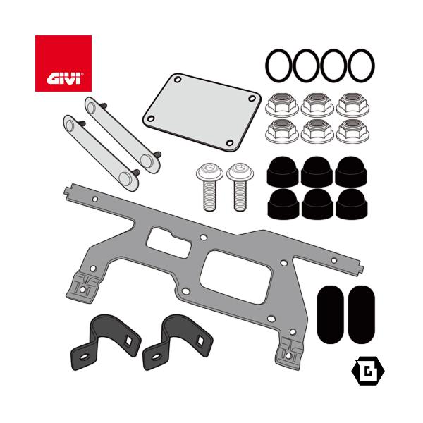 【セール2/16まで】GIVI TL5108PLOSKIT ツールボックスステー S250用 フィッティングキット｜BMW R 1250 GS / R 1250 GS ADVENTURE / R 1200 GS 対応