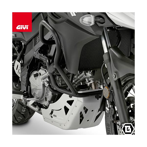 GIVI TN3101は、車種専用のエンジンガードです。スチール製の25mm径のパイプを採用し、質実剛健なデザインが特徴です。衝撃性に優れ、万が一の転倒による足の挟み込み防止や、障害物への衝突から車体を保護します。機能性の向上・スタイルアッ...