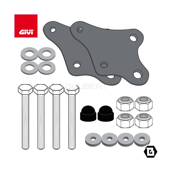 GIVI クラッシュバック 2点 GIVI（ジビ） GIVI TNH1201KIT 取付ステー エンジンガード クラッシュ