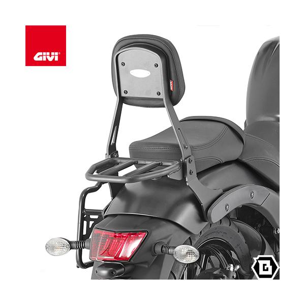 GIVI TS4115B バックレスト キャリア付き／KAWASAKI バルカン S専用 