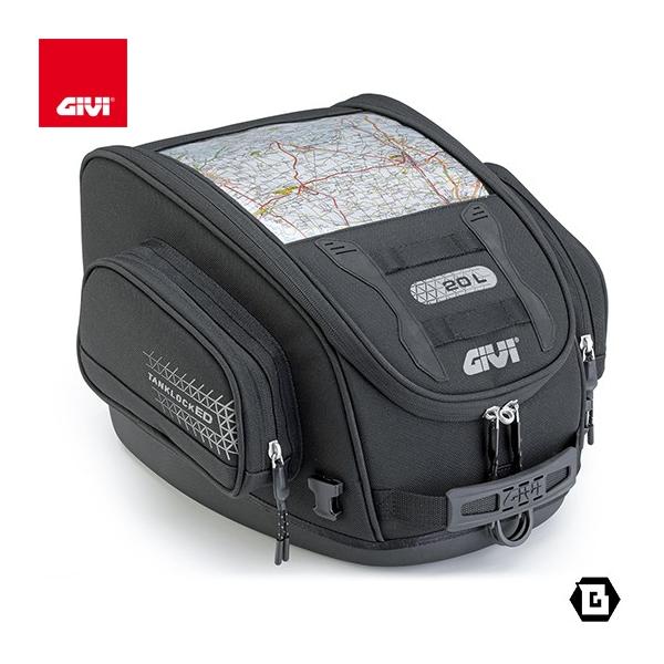 GIVI UT809 タンクバッグ タンクロック ED ( TANKLOCK ) キー付き 20L 