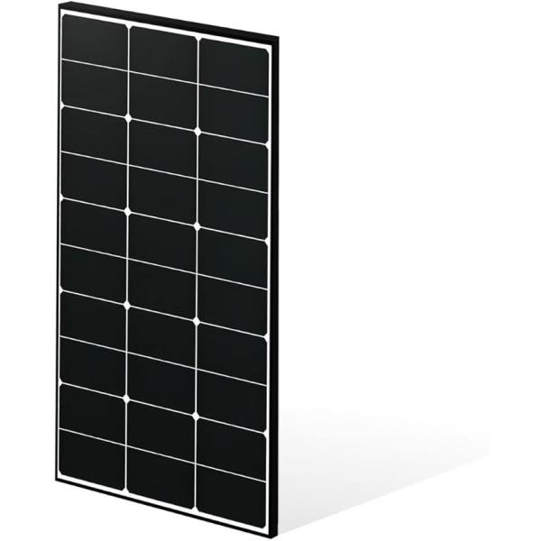 GWSOLAR 120W 太陽光パネル バックコンタクト 単結晶 25%セル効率 TUV認証/JPEA登録済み 狭小屋根対応(型番:GW-120A)