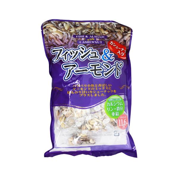ハース株式会社　フィッシュ＆アーモンド　360g　コストコ　Costoco　おつまみ　タンパク質　カルシウム　EPA DHA　魚不足　おやつ