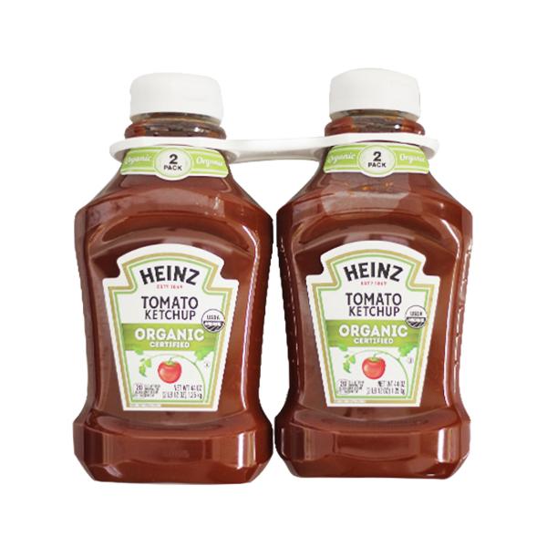 ハインツ　オーガニックトマトケチャップ　1.25kg×2本　コストコ　Costoco　大容量　お得　調味料　オーガニック　HEINZ