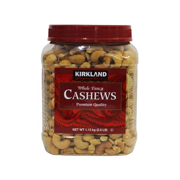 カークランドシグネチャー　カシューナッツ　1.13kg　コストコ　Costoco　美肌　おつまみ　Kirkland Signature