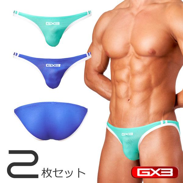 つおんゆ GX3 2枚パンツセット GX3/ジーバイスリー GLOSS NEON Vビキニ