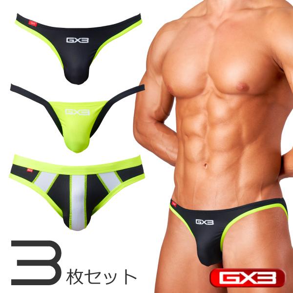 GX3 4枚セット ビキニ 下着 SPLASH SUPER POP ビキニパンツ