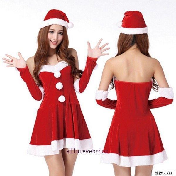 サンタ コスプレ 衣装 サンタクロース 3点セット 衣装 サンタコスチューム サンタ コス サンタ コスプレクリスマス コスプレ