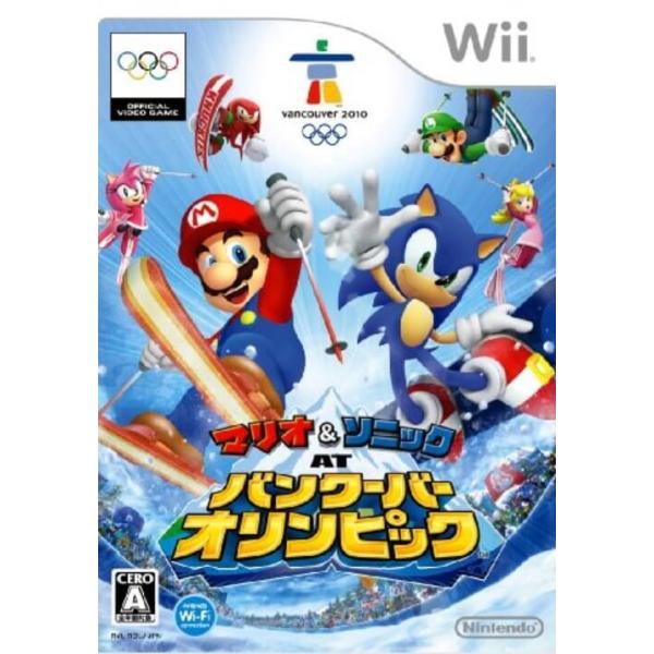 研磨 追跡有 マリオ&amp;ソニック AT バンクーバーオリンピック Wii