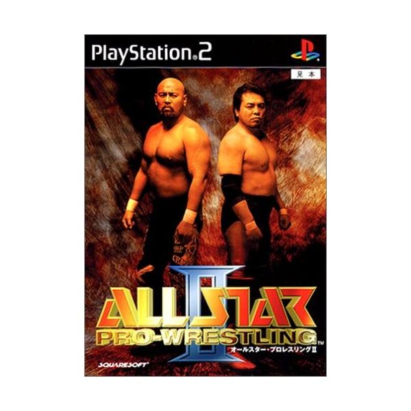 研磨 追跡有 ALL STAR PRO-WRESTLINGII(オールスタープロレスリング2) PS2（プレイステーション2）