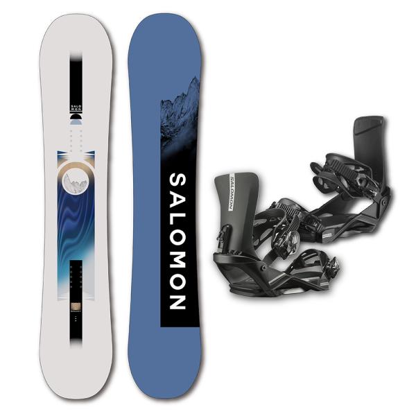 【スノーボード &amp; ビィンディング】（2点セット）●スノーボード＜SALOMON REFLECT MEN＞ 2026.モデルREFLECT MENはスタイリッシュなウッドコアを活かしたグラフィックだけではなく、初心者にも安心してライ...