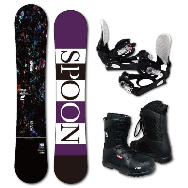 ＊＊＊「ボード＋バイン+靴ひもブーツ」＊＊＊セット＜スノーボード／SPOON LEAF 2025.メンズ レディス モデル＞■SIZE :135，138，142，146，150，153，156，162■COLOR：ブラック／LEAF リーフ...