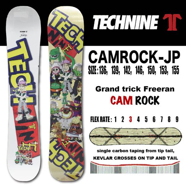 TECHNINE（テックナイン） スノーボード CAMROCK-JP 2021.モデル