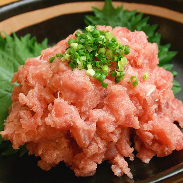 ねぎとろ出品 まぐろ ねぎとろ 500g (100gx5）マグロのたたき ネギトロ 16時