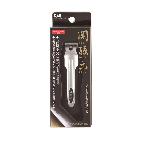 HC1801 関孫六 ツメキリ type101L 直線刃 大きめ つめ切り 爪切り 足の爪 硬い爪 ニッパー ヤスリ付 爪やすり ステンレス刃 日本製 貝印