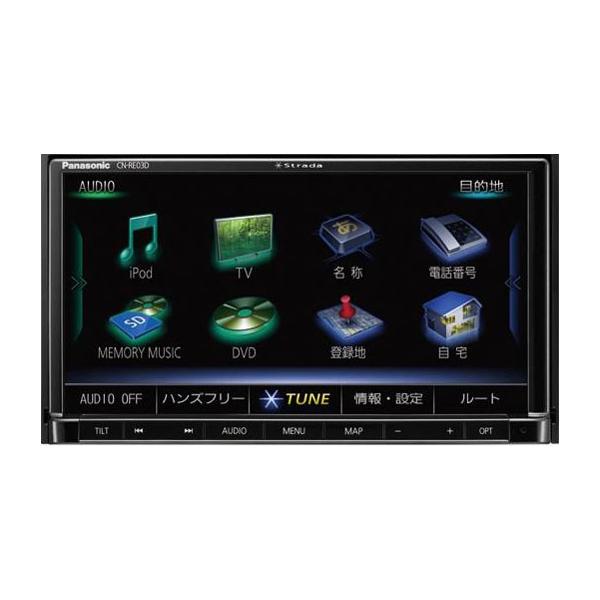 Panasonic（パナソニック） CN-RE03D SDメモリナビ フルセグ地上