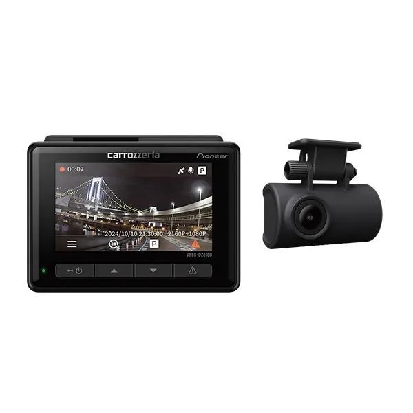 カロッツェリア　VREC-DZ810D　ドラレコ　前後カメラ　高解像度4K録画 カロッツェリア パイオニア VREC-DZ810D 前後ドライブレコーダー 高