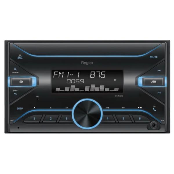 イノベイティブ BTZ-024 多彩なメディア対応 2DINプレーヤー 2DIN