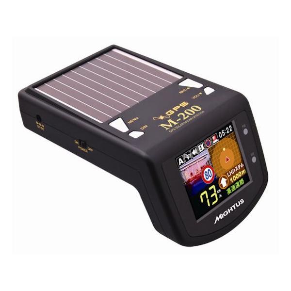 セルオート CellAuto M-200 フルカラーLCD搭載GPSソーラーレーダー探知