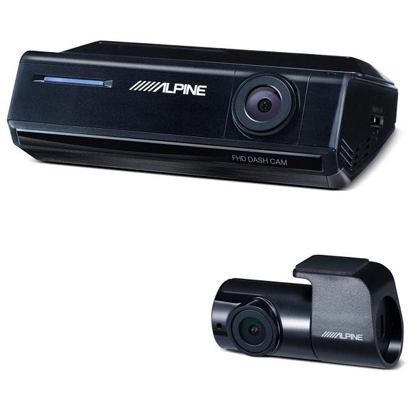 アルパイン ナビ連動 DVR-C02R 前後ドライブレコーダー ドライブレコーダー(フロントカメラ+バックカメラタイプ)DVR