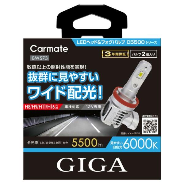 カーメイト　LEDヘッド&フォグバルブ　BW573 gyouhan-shop_g0723120000013