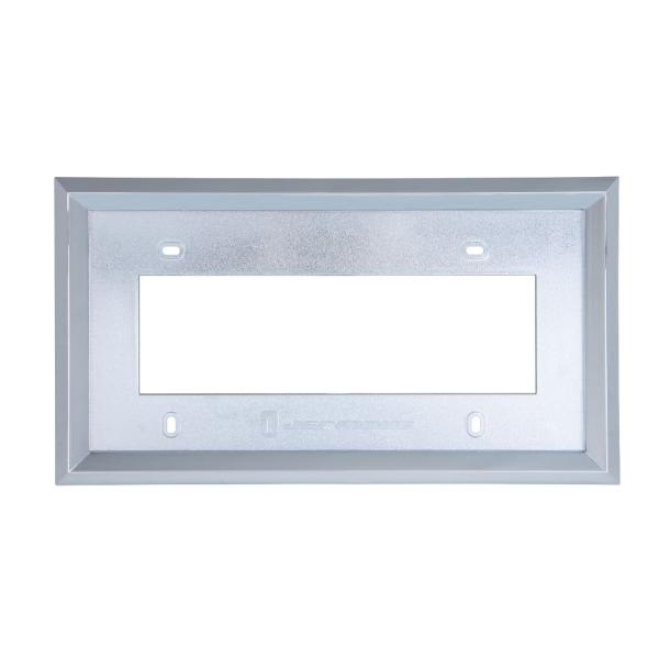 チョットしたこだわりでスタイリッシュに大型車用ナンバープレート枠 クロームメッキ