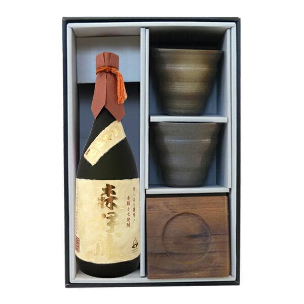 森伊蔵 芋焼酎 森伊蔵金ラベル 720ml カップ付焼酎セット【酔々工房
