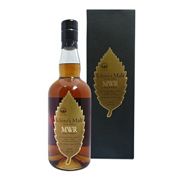 他サイト： イチローズモルト（黄）MWR　ミズナラウッドリザーブ　700ml〔化粧箱付〕Ichiro's Malt【□】【常温便】の商品画像