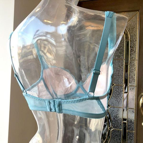 チェスニービューティー ブラジャー 大きいサイズ クイーン ウェイクアップブラ アクア 脇肉 3 4カップ つけ心地 バストアップ 育乳 レディース Apaproduction Fr