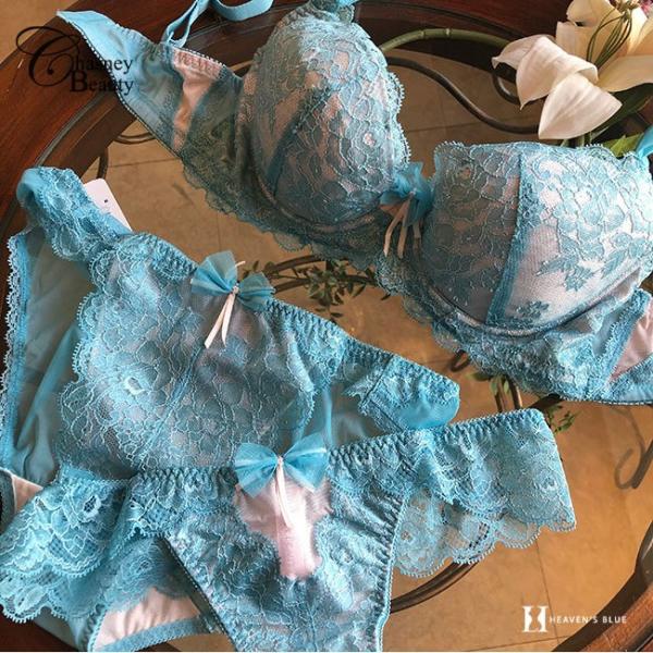 チェスニービューティー ブラジャー 大きいサイズ クイーン ウェイクアップブラ アクア 脇肉 3 4カップ つけ心地 バストアップ 育乳 レディース Apaproduction Fr