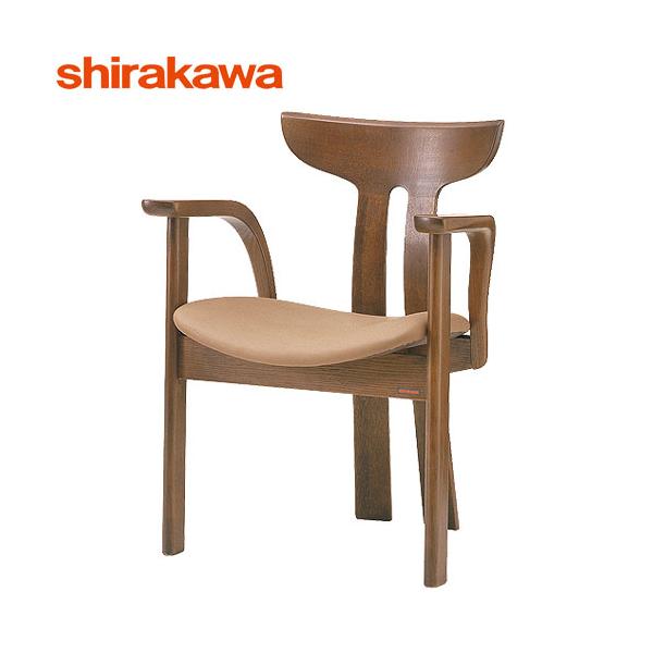 シラカワ シラカワ家具 ポロックチェア S-711 レッドオーク（ナラ材