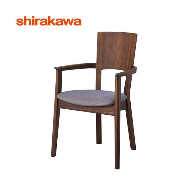 シラカワ シラカワ家具 レヴィチェア S-R135A レッドオーク ブラック