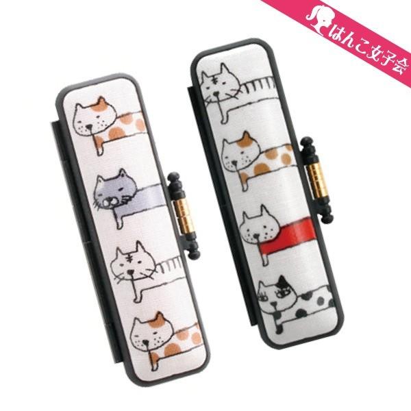 かわいい 印鑑ケース タマタマ８匹 朱肉付き Cp Pc 298 シャチハタ印鑑 印刷 はんこ女子会 通販 Yahoo ショッピング