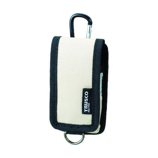 トラスコ中山 TRUSCO 【売切廃番】 コンパクトツールケース 携帯電話用 ベージュ TCTC1202-BG 1個 363-8561（直送品）