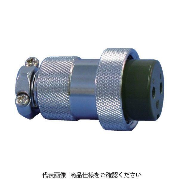 七星科学研究所 七星 メタルコネクタ NCSー25シリーズ 6極 P NCS-256-P 1個 434-1848（直送品）