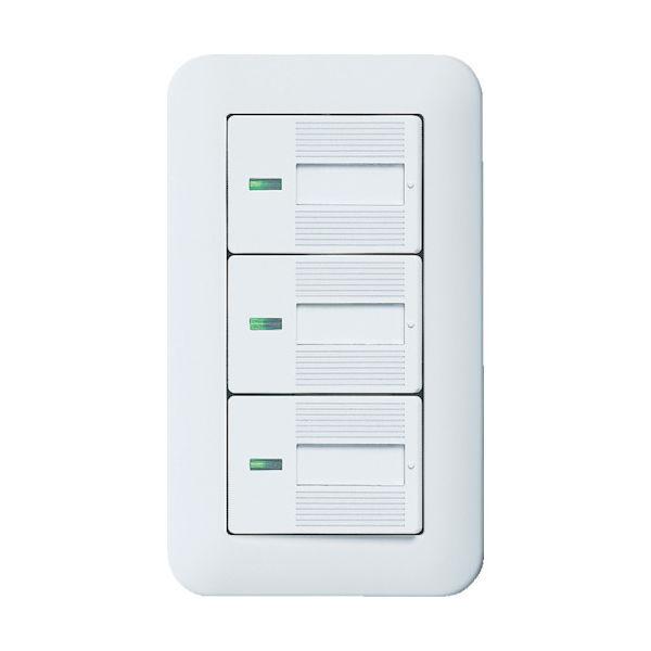 パナソニック Panasonic コスモワイド埋込ほたるトリプルスイッチB WTP50513WP 1個 763-2681（直送品）