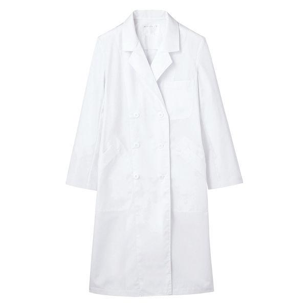 住商モンブラン ドクターコート レディス長袖 白 51-011 1枚　白衣　ドクターコート（直送品）