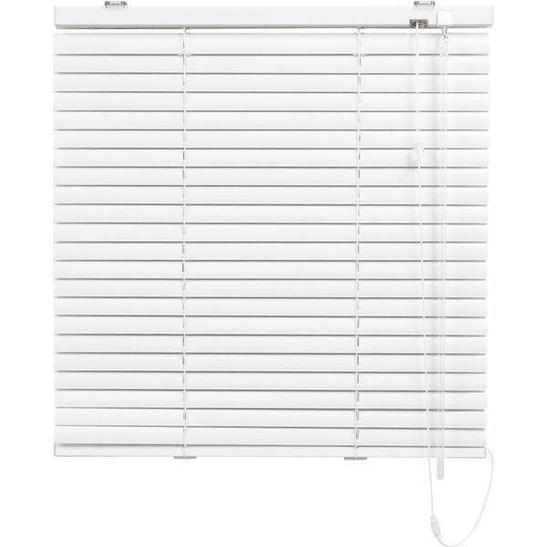 ニチベイ Sシリーズ ヨコ型ブラインド 右操作 ロッド長さ1050mm SAS-25 幅1400×高さ2050mm ホワイト 1台（直送品）