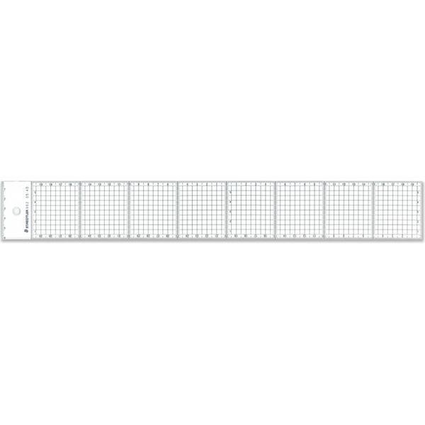 ステッドラー レイアウト用方眼定規 40cm 962 05-40 1本（直送品）
