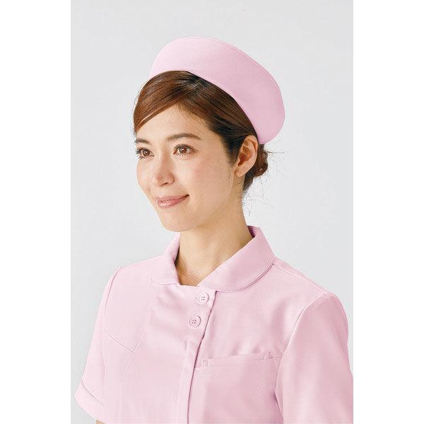 住商モンブラン 看護帽・丸型 70-163 ピンク フリーサイズ 医療現場向け雑貨（直送品）