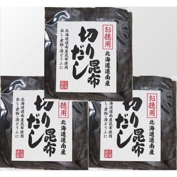 アサヒ食品工業　昆布 80g×3袋 切り出し 北海道産 道南産　20762　1セット（3袋）（直送品）