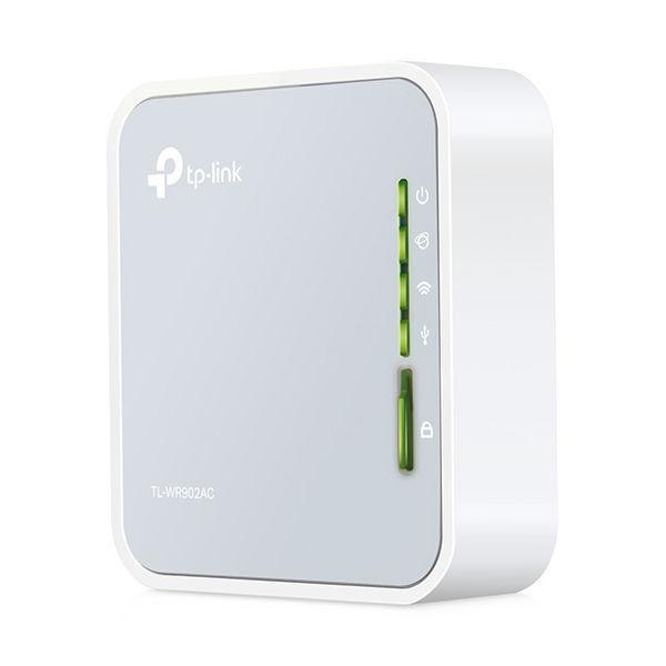 TP-LINK ＡＣ７５０　５ＧＨｚ／４３３＋２．４ＧＨｚ／３００Ｍｂｐｓ　ポータブル　無線ＬＡＮルーター TL-WR902AC 1個（直送品）