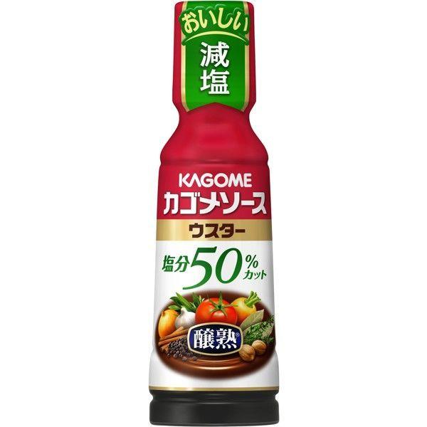 カゴメ　醸熟ソース塩分50%カットウスター180ml
